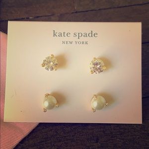 NWT Kate Spade Rise and Shine 2 Stud Set